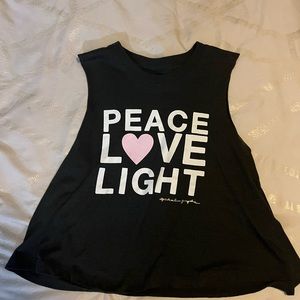 Spiritual Gangster Black Graphic Tank